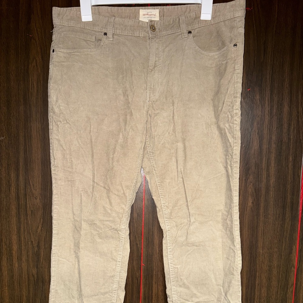 Men's Tan Corduroy Pants